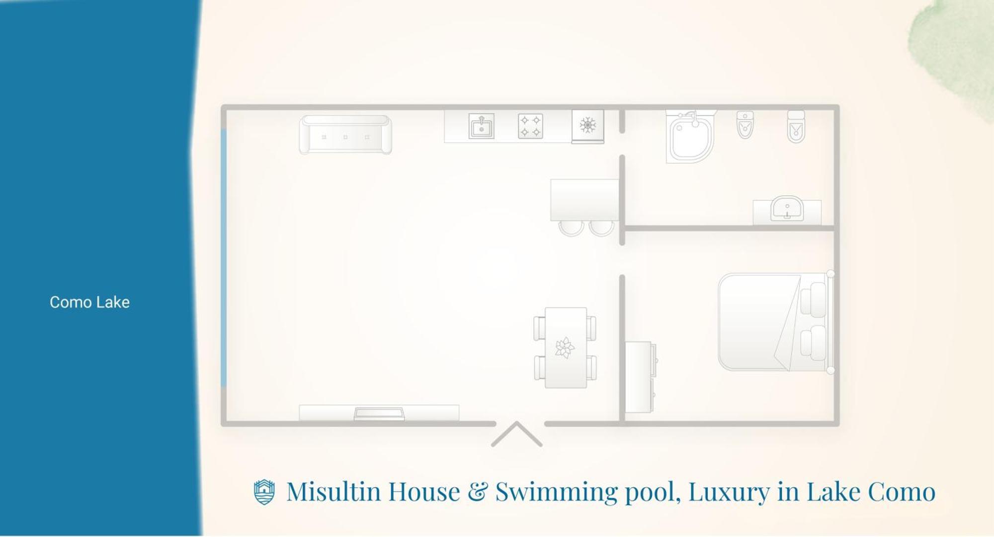 Misultin House & Swimming Pool, Luxury In Lake Como By Rent All Como Pianello Del Lario Esterno foto
